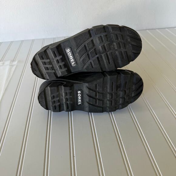 Sorel Pink Black Snow boots size 4 - Picture 7 of 8